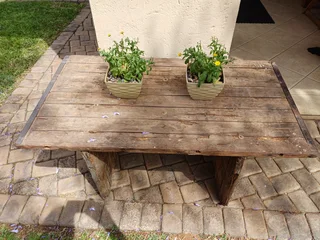 Wooden table homebuild for sale
