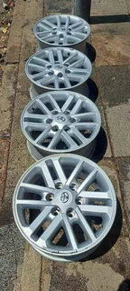 A set of 17inch Toyota hilux mags
