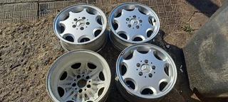 A set of 15inch Mercedes  rims available