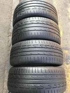 255/35/19 and 225/40/19 Run flat Bridgestone potenza Complete Set For Sale 80% life threat