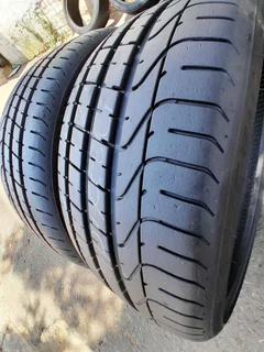 2 X 245/30/20 Pirelli P zero with sufficient threads with about 90%