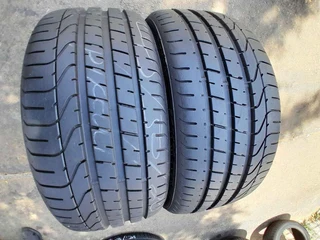 2 X 245/30/20 Pirelli P zero with sufficient threads with about 90%