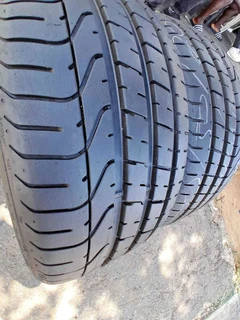 2 X 245/30/20 Pirelli P zero with sufficient threads with about 90%
