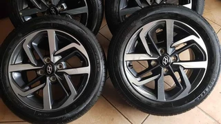 15inch Hyundai I10 Grand &amp;I20 mag rims and tyres available now