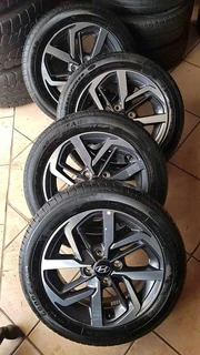 15inch Hyundai I10 Grand &amp;I20 mag rims and tyres available now