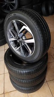 15inch Hyundai I10 Grand &amp;I20 mag rims and tyres available now