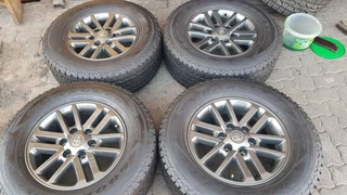 17&#34; Legend &amp;D4D clean mag rims and Goodyear tyres available now