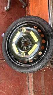 Audi spare wheel size 19 biscuit tyres still fresh