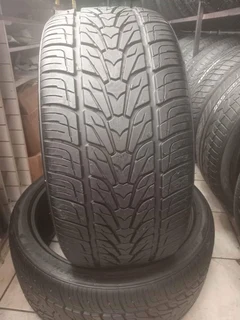 X2 of, 285/35/22 Nexen tyres for sale with 90% threads