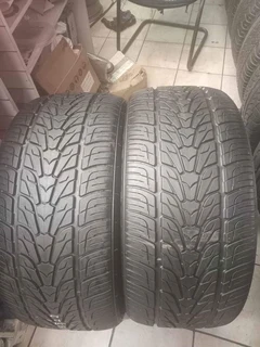 X2 of, 285/35/22 Nexen tyres for sale with 90% threads