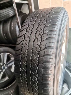 A set of 17inch  hillux Mags and Dunlop tyres