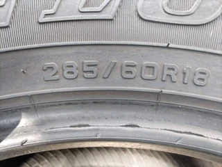 4x 285/60/18 Dunlop Grandtrek