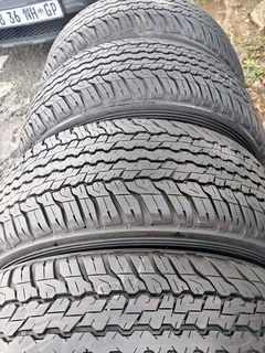 4X 285/60/18 DUNLOP GRANDTREK