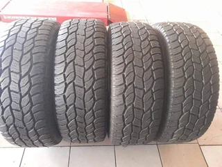 4 x  265/70/16 copper discovery tyres