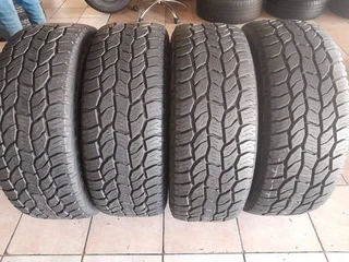 4 x  265/70/16 copper discovery tyres