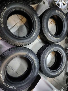 New 265 / 65 R 17 Hankook Dynapro tyres