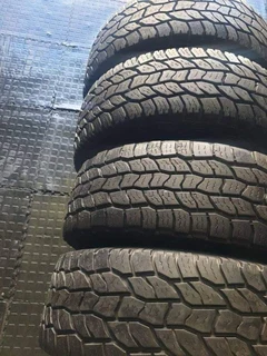 A set of Toyota hilux mags and tyres 17inches