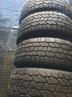 A set of Toyota hilux mags and tyres 17inches