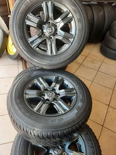 17&#34;inch Toyota Gd6 magrims and tyres is available