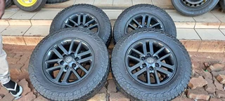 A set of 17inch Toyota Hilux
