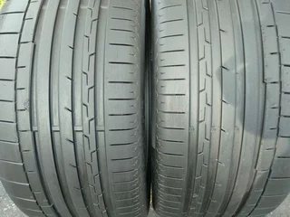 Set  of 295/35/23 Continental sport Contact 6, 80%thread, no patch no plug