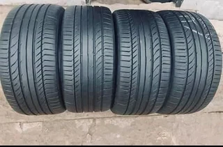 225/40/19 and 255/35/19 Continental contisport contact5 runflat