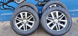 A set of Dakar rims and tyres 18inch
