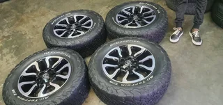 Toyota hilux Legend 50/Rs Rims &amp; BfGoodrich tyres