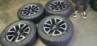 Toyota hilux Legend 50/Rs Rims &amp; BfGoodrich tyres