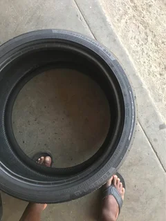 285/30/19 Run flat continental contisportcontact 5 two for sale 85% to 90% life threat