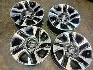 Toyota Hillux, GD6, Fortuner , prado, lengen RS , 45, 50 rims and tyres availble in stock