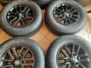 17&#34;inch magrims and tyres for Toyota hilux for sale