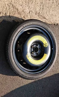 18inch 5x100 PCD biscuit spare wheel for polo and Audi A1. This spare wheel is Still like new.