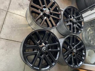 A set of 17inch Toyota hillux mags