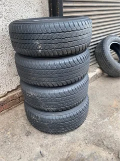 A set of 17inch Toyota legend 50 &amp; Toyota fortuner oem rims and tyres