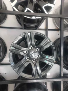 17 inch and 18 inch Toyota rims available for Toyota legend 50, legend RS, legend 45 and fortuner
