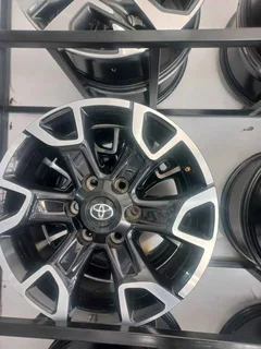 17 inch and 18 inch Toyota rims available for Toyota legend 50, legend RS, legend 45 and fortuner