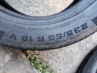4x 235/55/18 Continental contisportcontact 5