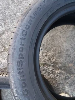 4x 235/55/18 Continental contisportcontact 5