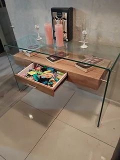 Glass Console with Drawer R1500!!!