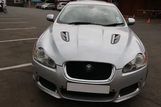 Supercharged V8 Jaguar