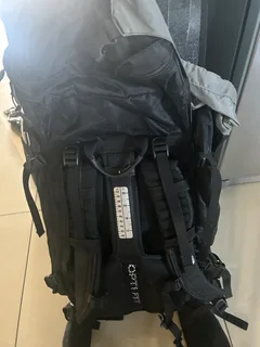 Hard back bag for trekking