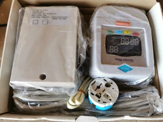 house wires, various conduit, connectors, insulation box, geyser-wise, etc.