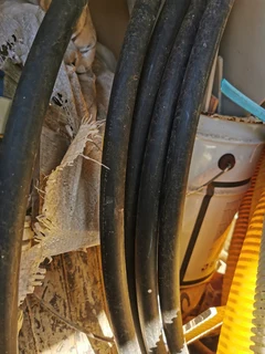 Main water pipe 3/4 inch and various Storm water pipe connectors