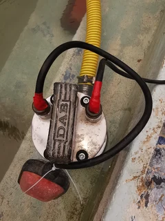 immersible pump with 50 mm hose of 20 m long and fittings