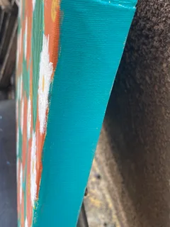 Acrylic art  a2 floral tropical theme lovely gift idea