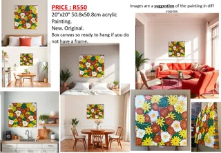 Original acrylic paintings