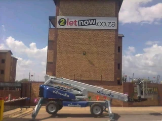 VerticalZA 26m articulating boom lift cherry picker