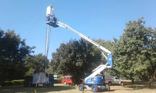 VerticalZA JLG800 26m articulating boomlift cherry picker