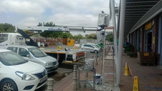 VerticalZA Genie S125 telescopic boomlift cherry picker